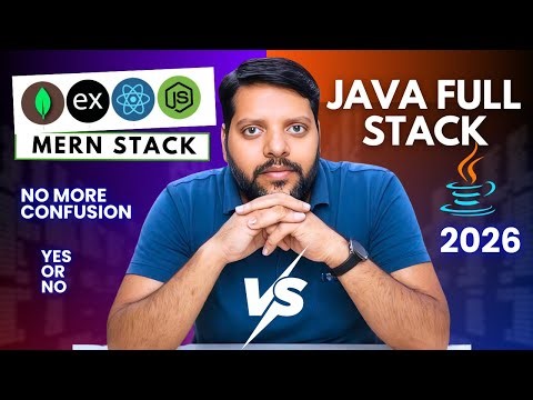 MERN Stack vs Java Full Stack in 2026 🔥 Which Has Better Jobs & Salary?