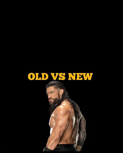 old vs New #wwe
