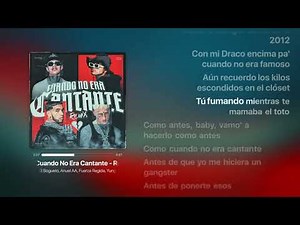 Cuando No Era Cantante Remix – El Bogueto, Anuel AA, Fuerza Regida, Yung Beef Letra Completa