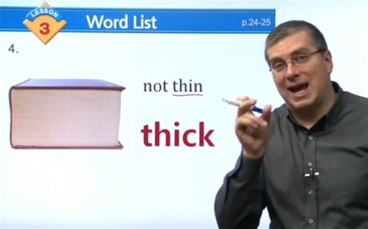 英语词汇thick的解释与跟读