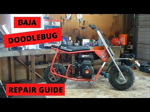 Baja Doodlebug 97cc 2.8HP. Repair guide.