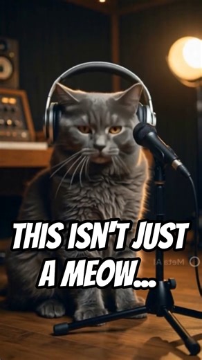 Cat Singing an RnB Masterpiece! #shorts #aicats