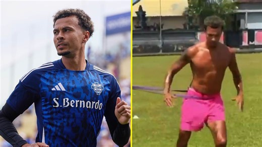 Dele Alli back in training after Como nightmare amid EFL return rumours