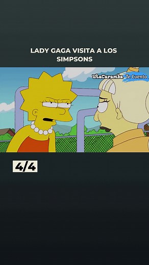 LADY GAGA VISITA A LOS SIMPSONS