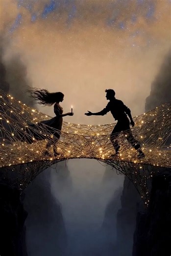 Love does not erase the darkness; it simply refuses to let it win.