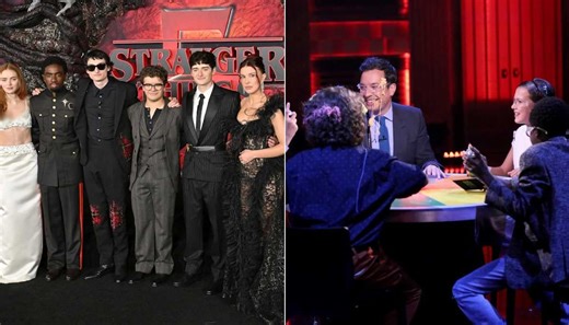 'Stranger Things' cast comes full circle with Jimmy Fallon for series finale