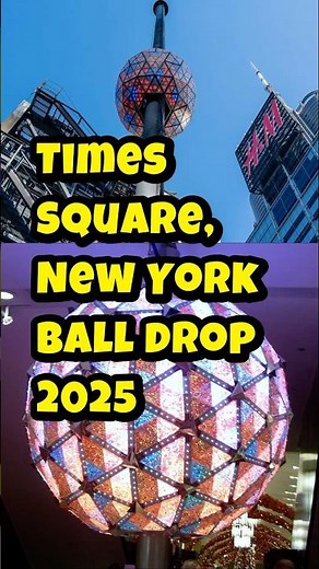 New Year's Eve Tradition Ball Drop in Times Square New York