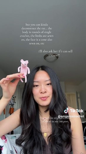 DIY Crochet Rat Tutorial