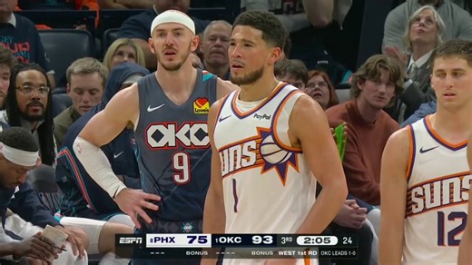 Devin Booker on the officiating:"It's definitely something that has to be looked into. I heard Caruso tell them to call the tech and he ended up doing it. In my 11 years, I haven't called a ref out by name, but James was terrible tonight, through and through. It's bad for the sport, bad for the integrity of the sport. People are going to start viewing this as the WWE if they're not held responsible.""If that's unnatural shooting motion compared to what guys are doing to get fouls nowadays. You c