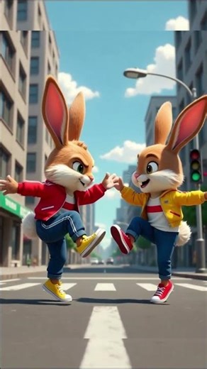 😍The Roadside Rabbit Rave: Unraveling the Bunny Dance👌