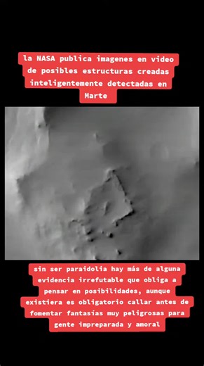 NASA Unveils Possible Intelligent Structures on Mars