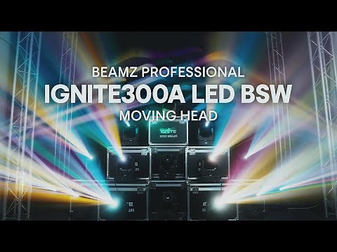 BeamZ Professional IGNITE300A LED BSW Moving Head with Animation
