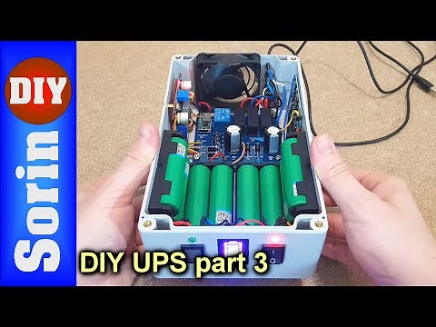 DIY UPS - part 3/3 - with 12V and 19V (for Asus router)