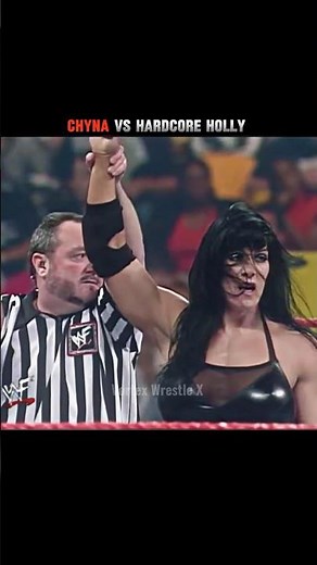 Chyna vs Hardcore Holly 🔥🥶| Intergender Match ☠️| Raw 2000 🥵 Edit