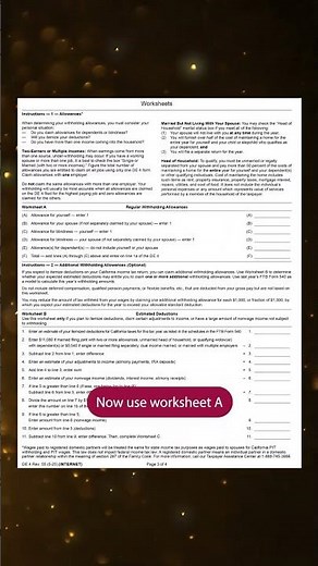 How to Fill Out the California DE 4 Form (2025) in Under 1 Minute