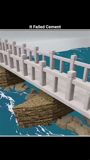 This made the cement fail! 😱 #shorts