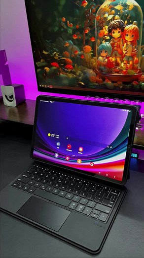 Samsung Tablet Keyboard with Pen Slot and Backlit - Review