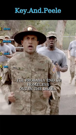 Key & Peele Season 4| The Drill Sergeant’s Song – One Cadence, Two Meanings, Zero Stars ⭐🫡🎶