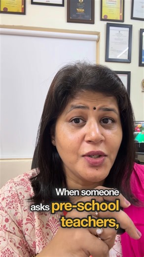 Preeti Tyagi on Instagram: "When someone asks a preschool teacher - what do you do ? Most assume preschool is just about making children play for few hours… A preschool teacher does so much more which takes few years for everyone to understand 🙏 you are shaping an entire generation my dear teachers 🥰"