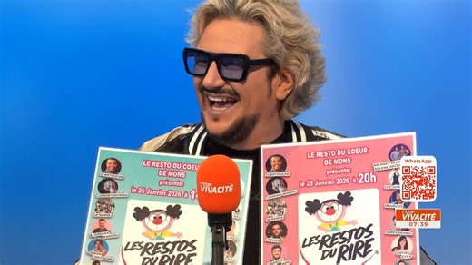 Les Restos du Rire : quand David Jeanmotte transforme l’humour en solidarité - RTBF Actus