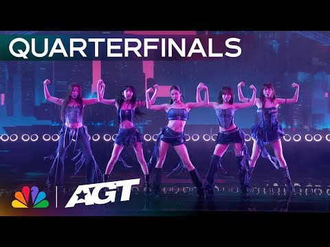 Le Sserafim performs 'Hot' on 'America's Got Talent'