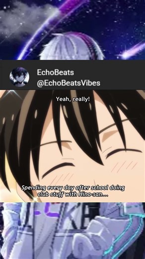 She Never Leaves him 😂😂|| Seton Academy: Join the Pack! #animeshorts #animeedit #shortsfeed