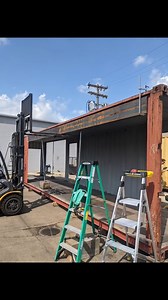 93K views · 1.3K reactions | Building a house out of 7 used 40ft shipping containers in the woods of Michigan! #threesquaredinc #cargoarchitecture #containerhome | Container Home | Facebook