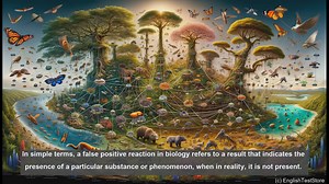 Biological false positive reaction in biology