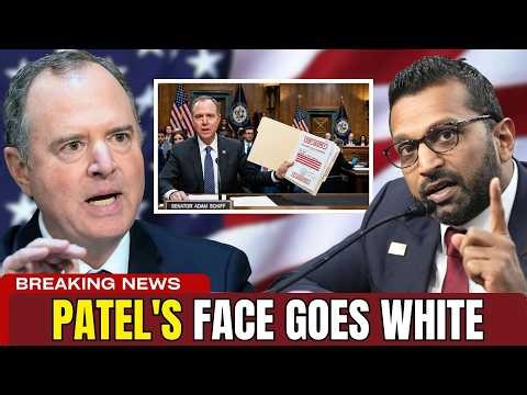 Schiff READS Classified File LIVE — Patel's Face Goes WHITE, His Hands Start Shaking