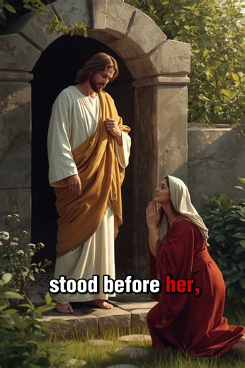 Mary Magdalene — First Witness of the Resurrection ✝️✨ #BibleStories #WomenOfFaith #Resurrection