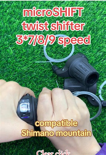 microSHIFT Twist Shifters Compatibility with Shimano