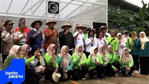 Mengunjungi Green House Melon Milik Warga RW 12 Cipinang Melayu | Beritajakarta.id