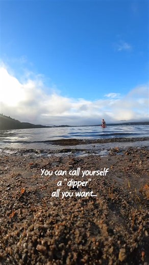 Becca Harvey | Cold Water Swimmer | Dipping/dunking/swimming/floating whatever you call it, it doesn't change the water ;) So often you hear people say "I don't need much,... | Instagram