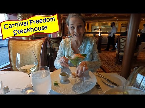 The Hidden Secrets of Carnival Freedom Steakhouse Revealed! Sea Leg Journeys