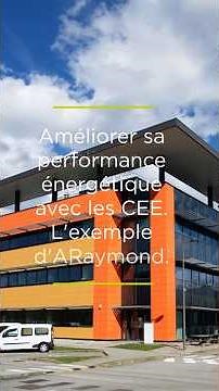 Améliorer la performance énergétique de son entreprise - ARaymond nous a fait confiance.