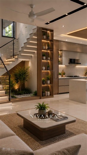 Elegant Contemporary Villa Interior Design | Warm Minimalist Home Tour | Nivara Designs