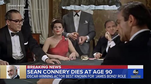 Sean Connery dies at age 90
