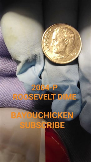 2004-P 10c ROOSEVELT DIME ERROR COIN WORTH BIG BUCKS..