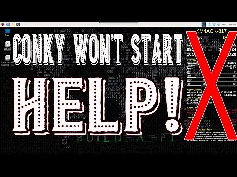 HELP! Conky Won't Start :: GPS Issue
