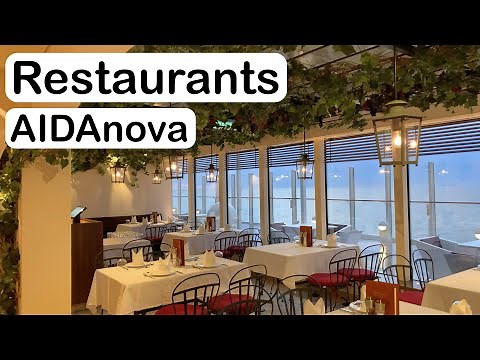 AIDAnova Restaurants 🛳️ - all dining options in detail
