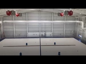 High Expansion Foam Test at Indianapolis Colts' Airplane Hangar