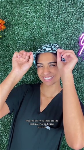 Don't miss out on these scrub caps! #scrubcaps