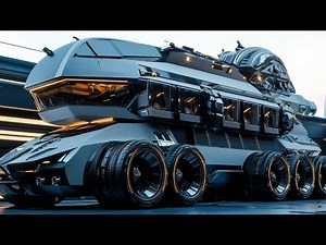 A Futuristic Beast on Wheels – The 2027 Scifi Truvk RV