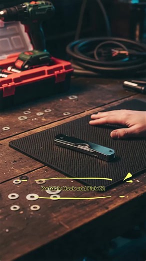 Hook and pick kit, portable pliers kit, automotive precision electronics kit, dent puller kit for car maintenance and engine removal, with suction cup puller, trim removal tool, emergency repair kit set , with keyhole. #toolsandgear #toolmusthaves #multitoolknife #cleaningtoolsyouneed #multitoolblades #handymantools #handymanmusthave #4in1wrench #toolsharpener #handyitems