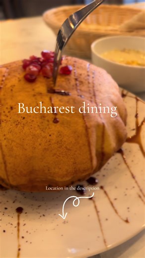 Manuc’s Inn 🇷🇴is one of those places in Bucharest that stays with you long after you leave. Tucked into the Old Town, it feels less like a restaurant or historic building and more like a pause in time. The wooden balconies, the enclosed courtyard, the soft light, everything creates a sense of calm, as if the city deliberately slows down the moment you step inside. What struck me most was how alive the history feels. You don’t just know that important conversations once happened there, you sens