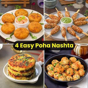 3.1M views · 22K reactions | Poha or flattened rice se aaj mein 4...