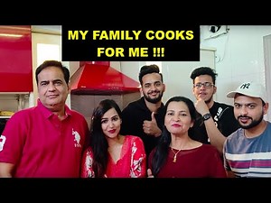 MY FAMILY COOKS FOR ME !! FT.FAMILY !!