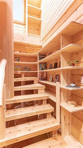 空間を使い切るアイデア #ログハウス #マシンカットログハウス #夢のマイホーム #注文住宅