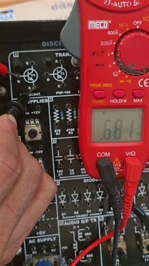 Electrical Trainer on Instagram: "Transistor testing #electricaltrainer #electrical #transistor"
