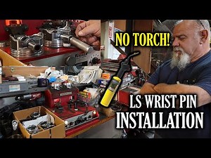 LS Wrist Pin Installation | ECAM Racing Engines